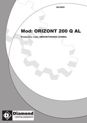 Diamond ORIZONT 200 Q AL Zusammenbau Und Betrieb