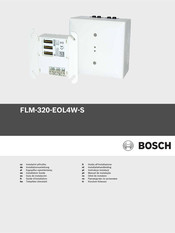 Bosch FLM-320-EOL4W-S Installationsanleitung