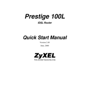 ZyXEL Prestige 100L Version 2.40 Kurzanleitung