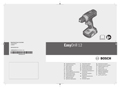 Bosch EasyDrill 12 Originalbetriebsanleitung