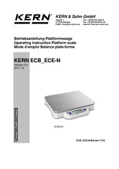 KERN ECB 10K-3N Betriebsanleitung