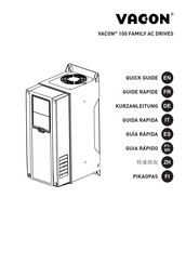 Vacon 100 series Kurzanleitung