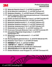 3M E. coli O157 Gebrauchsanweisungen