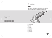 Bosch PWS 750-115 Originalbetriebsanleitung