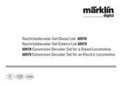 Marklin Digital 60978 Einbauanleitung