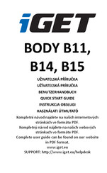 Iget BODY B14 Benutzerhandbuch