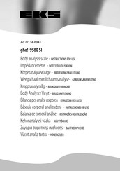 Eks gho! 9580 SI Bedienungsanleitung