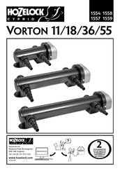 Hozelock Cyprio Vorton 11 Bedienungsanleitung