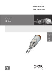 SICK LFV 200 Betriebsanleitung
