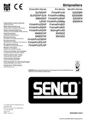 Senco XtremePro-Serie Betriebsanleitung