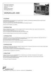 GARDIVAL VERSAILLES 300 Montagehandleiding
