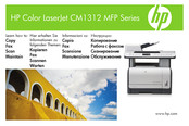 HP Color LaserJet CM1312-Serie Schnellreferenz