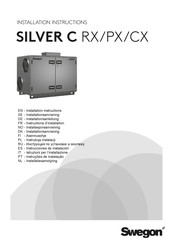 Swegon SILVER C RX Installationsanleitung