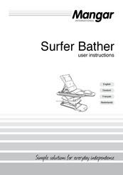 Mangar Surfer Bather Bedienungsanleitung