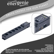Energenie EG-SP5-U6B-RM Handbuch