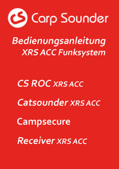Carp Sounder XRS ACC Bedienungsanleitung