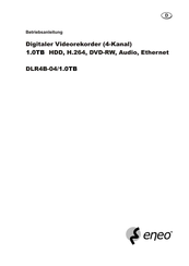 Eneo DLR4B-04/1.0TB Betriebsanleitung