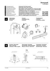 Honeywell ML4195E Montageanleitung