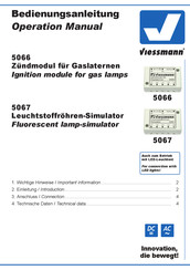 Viessmann 5066 Bedienungsanleitung