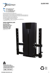 Ergotron GLIDE VHD Benutzerhandbuch