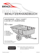 Brinly Poly Cart Benutzerhandbuch