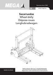 Mega SCR700G Bedienungsanleitung