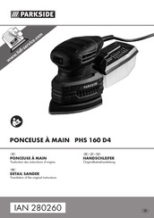 Parkside PHS 160 D4 Originalbetriebsanleitung