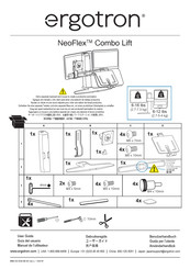Ergotron NeoFlex Combo Lift Bedienungsanleitung