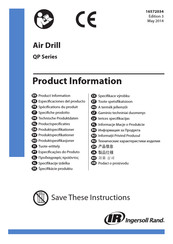 Ingersoll-Rand QP052D Technische Produktdaten
