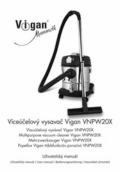 Vigan Mammoth VNPW20X Bedienungsanleitung