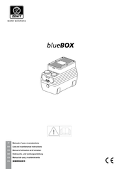 Zenit blueBOX Gebrauchs- Und Wartungsanleitung