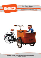 Babboe Curve-E Bedienungsanleitung
