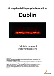 Livin Flame Dublin Montageanleitung Und Gebrauchsanweisung