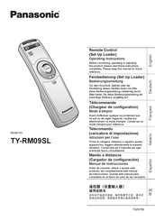 Panasonic TY-RM09SL Bedienungsanleitung
