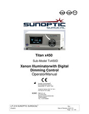 Sunoptic Surgical Titan x450 Bedienungsanleitung