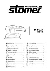 Stomer Professional SFS-223 Bedienungsanleitung