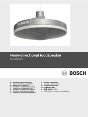 Bosch LS1-OC100E-1 Installations- Und Bedienungsanleitung