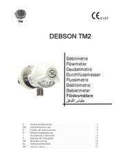 DEBSON TM2 Bedienungsanleitung