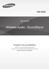 Samsung HW-H500 Bedienungsanleitung