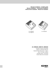 Vimar Elvox 4000/101 Technisches Handbuch
