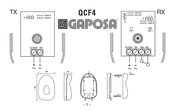 GAPOSA QCF4 Bedienungsanleitung