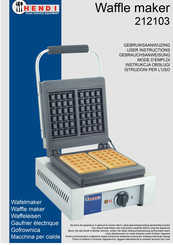 Hendi 212103 Gebrauchsanweisung
