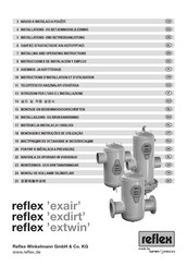 Reflex exair Installation Und Betriebsanleitung