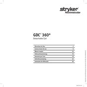 Stryker GDC 360 Gebrauchsanweisung