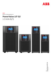 ABB PowerValue 11T G2 series Benutzerhandbuch