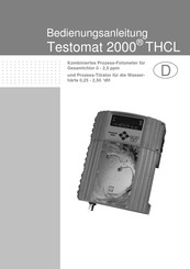 heyl Testomat 2000 THCL Bedienungsanleitung