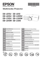 Epson EB-L500W Kurzübersicht
