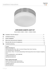 Lucci fini BI-LIGHTKIT-ST-WH Installationsanleitung