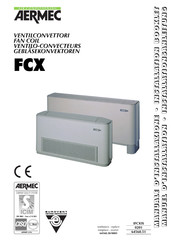 AERMEC FCX 102 Installationsanleitung