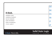 Solid State Logic X-Panda Installationshandbuch